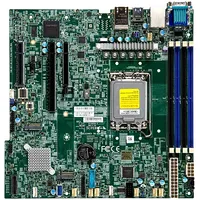 Motherboard Supermicro X13Sch-F Intel Xeon E-2400 C266 Lga-1700 Socket V0 micro Atx Mbd-X13Sch-F-O  672042899111 Plgsumsin0021