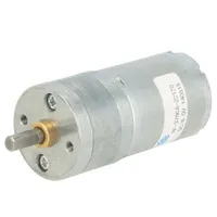 Motor Dc with gearbox Lp 6Vdc 2.4A Shaft D spring 290Rpm  Pololu-1583 20.41 Metal Gearmotor 25Dx50L Mm 6V