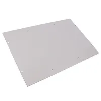 Mounting plate plastic light grey  Rittal-9550000 9550000