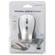 Mouse Usb Optical Wrl Black/Silver Musw-4B-02-Bs Gembird  8716309103893 1258948