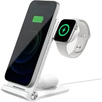 Nillkin Powertrio 3In1 Wireless Charger Magsafe for Apple Watch White Mfi  57983112830 6902048256989