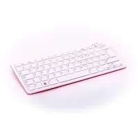 Official Raspberry Pi Keyboard, Red/White, Us Layout, Wired  Rpi-KeybUs-Red/Wh