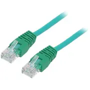 Patch cord U/Utp Cat 5E Rj45 plug,both sides stranded Cca  Pp12-0.25M/G