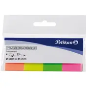 Pelikan Līmlapiņas 25 x 45Mm 4 neona krāsas 200246  4012700200242