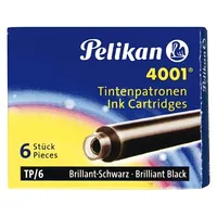 Pelikan Tintes patronas Tp/6 Brilliant Black  301218 4012700301215