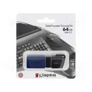Pendrive Usb 3.2 Gen 1 64Gb Datatraveler Exodia M blue A  Dtxm/64Gb