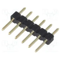Pin header pin strips male 6 straight 2Mm Tht 1X6  Zl303-06P Ds1025-01-16P8Bv1-B