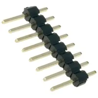 Pin header pin strips male 8 straight 2.54Mm Tht 1X8  Zl201-08G Ds1021-18Sf11-B