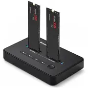 M.2 Nvme Ssd docking station Pcie Usb C Dual  52366 5901878523668 Aiqols000052366