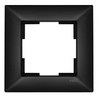 Rāmis 1-Vietīgs melns Meridian Novella Viko by Panasonic  9219 0751 3100000723774