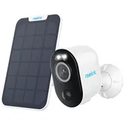 Reolink  Wi-Fi Security Camera with Motion Spotlight and Solar Panel, 3W Argus Series B330 Bullet 4 Mp Fixed lens Ip65 H.265 Micro Sd, Max. 128 Gb Bwc2K02Sp 6976930221423 253012