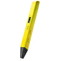 Riff Rp800A Pro Tieva 3D druka pildspalva ar Lcd 1.75Mm Abs/Pla materiāla diegu Ac Strāvas pieslēgums Dzeltena  Rf-3Dpen-Rp800A-Yel 4752219007252