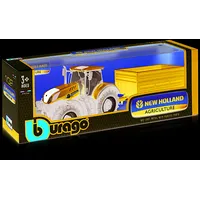 Rot. Traktors Bburago Tractor with trailer New Holland  063315 4893993440603 324025