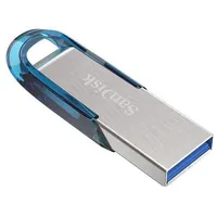 Sandisk Ultra Flair 64Gb Blue/Silver  Sdcz73-064G-G46B 619659163051