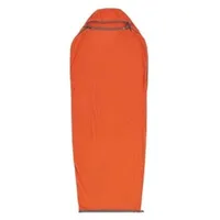 Sea To Summit Reactor Fleece Sleeping Bag Liner - Mummy W/ Drawcord- compact- orange  Asl031031-191902 9327868158355 Kemssuspi0023