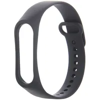 Silicone band for Xiaomi Mi Band 3  4 black Oem101037 5900495035783