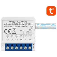 Smart Switch modulis Wifi Wsm16-W4 Tuya Avatto  Rpi30860