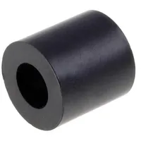 Spacer sleeve cylindrical polystyrene L 7Mm Øout black  Tdys3.6/7 Kdr07