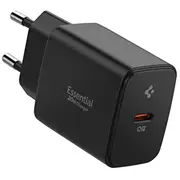 Spigen Essential Ee201Eu tīkla lādētājs  20W melns 8800283300475-Ach09217 8800283300475 85044030