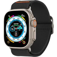 Spigen Fit Lite Apple Watch 4 5 6 7 Se  Ultra 42 44 45 49 mm czarny black Amp05983 8809896743365