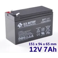 Svina-Skābes Lead-Acid akumulators 12V 7Ah  87515