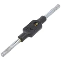 Tap wrench steel Grip capac 1/16-1/4,M1-M8 130Mm  Volkel-14000 14000