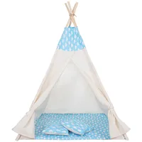 Tipi telts Springos Tip05 mākoņu zila  5907719425924