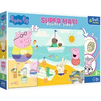 Trefl Peppa Pig Super Maxi puzle, 24 gab.  41010T 5900511410105