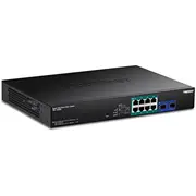 Trendnet Tpe-1020Sb network switch Unmanaged Gigabit Ethernet 10/100/1000 Power over Poe 1U  496039 0710931162851 Wlononwcrscni