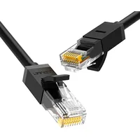 Ugreen Ethernet patchcord cable Rj45 Cat 6 Utp 1000Mbps 10M black 20164 20164-Ugreen  6957303821648