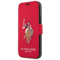 Us Polo Usflbkp12Lpugflre iPhone 12 Pro Max 6,7 czerwony red book Embroidery Collection  3700740492383