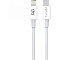 Usb-C cable for Lighting Foneng X31, 3A, 1M White  X31 Type-C to ip 6970462513964 058429