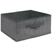 Uzglabāšanas kaste 31X31X15Cm bez vāka, pelēka  4750959142912 9142912