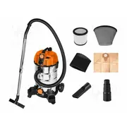 Vacuum cleaner electric 1600W 230Vac industrial 4M 35L  Neo-04-739 04-739