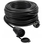 Vertex Pzo50M Retractable extension cable 50 m 3X2,5 mm Black  5903886642218 Lipvrxele0001