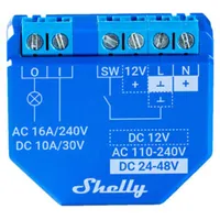 Wifi Smart Switch Shelly, 1 channel 16A  Plus1 3800235265000 059194