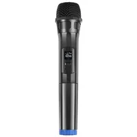 Wireless dynamic microphone Uhf Puluz Pu628B 3.5Mm Black  060192