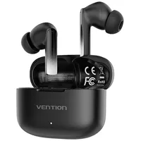 Wireless earphones, Vention, Nbib0, Elf Earbuds E04 Black  Nbib0 6922794776906