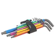Wrench hex key-set Hex Plus,Spherical steel bulk,industrial  Wera.05022089001 05022089001