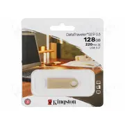 Kingston Usb-Stick 128Gb Datatraveler Metal Usb 3.2 Se9 G3 retail  Dtse9G3/128Gb 0740617341225
