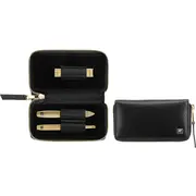 Zwilling Twinox Gold Edition Manicure Set - Black Leather Case, 3 Pieces  97746-004-0 4009839493522 Wlononwcrofkk
