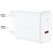 Acefast A21 tīkla lādētājs  30W Gan, Pd, Qc3.0 Usb-C balts A21White 6974316281139 85044030