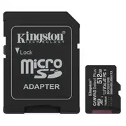 Atmiņas karte Kingston Microsdxc 512Gb Canvas Select Plus  Sdcs3/512Gb 740617348552 85235110