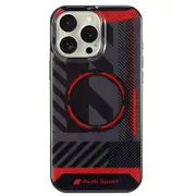 Audi Iml Sport Magsafe Aizsargapvalks Priekš Apple iPhone 16 Pro Max  Aus-Imlmip16Pm-Rsq/D2-Bk 6955250227872