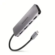 Axagon Superspeed Usb-C Combo 5In1 hub  Hmc-Hcr3A 8595247907011