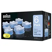 Braun Ccr6 CleanCharge Tīrīšanas kasetes 6 paka  7500435226356