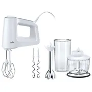 Braun Multimix 3 Hm 3137 Wh Hand mixer 500 W White  Hm3137Wh 8021098773265 Wlononwcroji4
