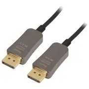 Cable Displayport plug,both sides 1.4,Optical  Ak-340107-150-S