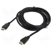 Cable Hdmi plug,both sides 1.4,High Speed  Ethernet Savkabelcl-38 Cl-38