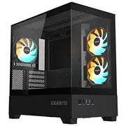 Case Gigabyte C201 Panoramic Miditower product features Rackmountable/Removeable Hdd basket/Transparent panel Not included Microatx Miniitx Colour Black Gb-C201P  4719331555832
